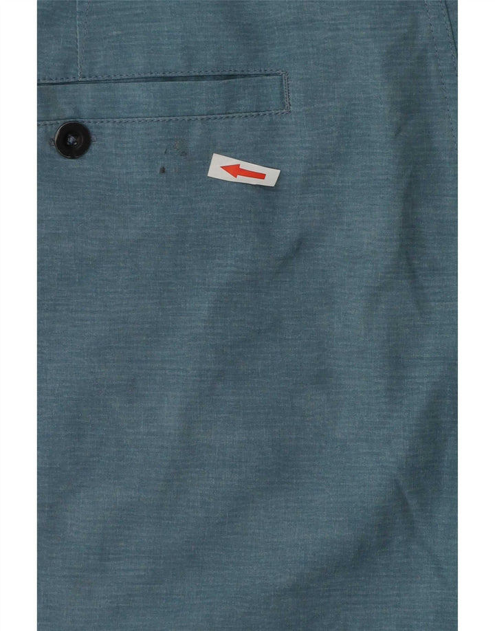 Quiksilver Short Chino Homme W38 XL Bleu Polyester