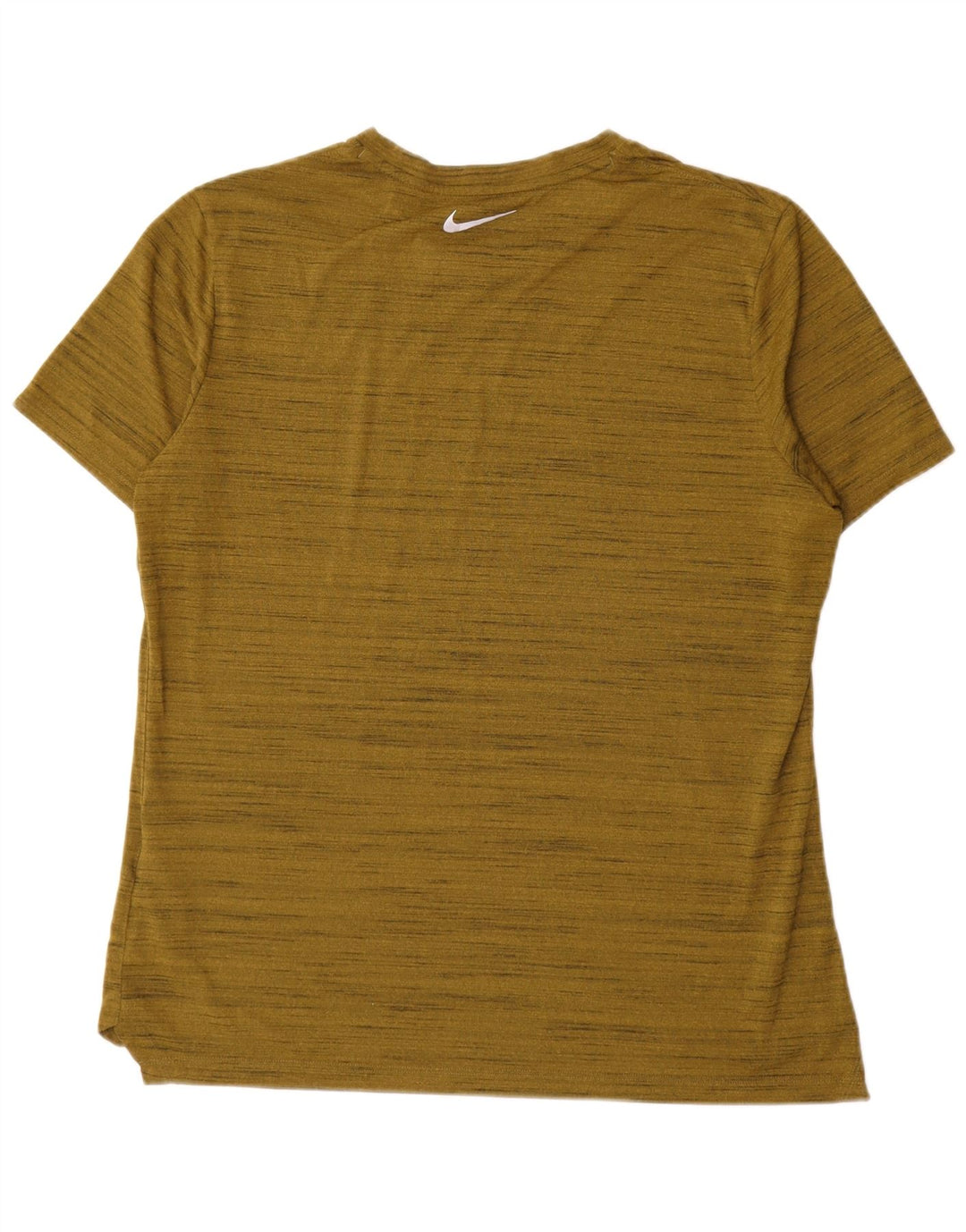 NIKE T-shirt Dri Fit pour hommes en polyester moucheté kaki grand