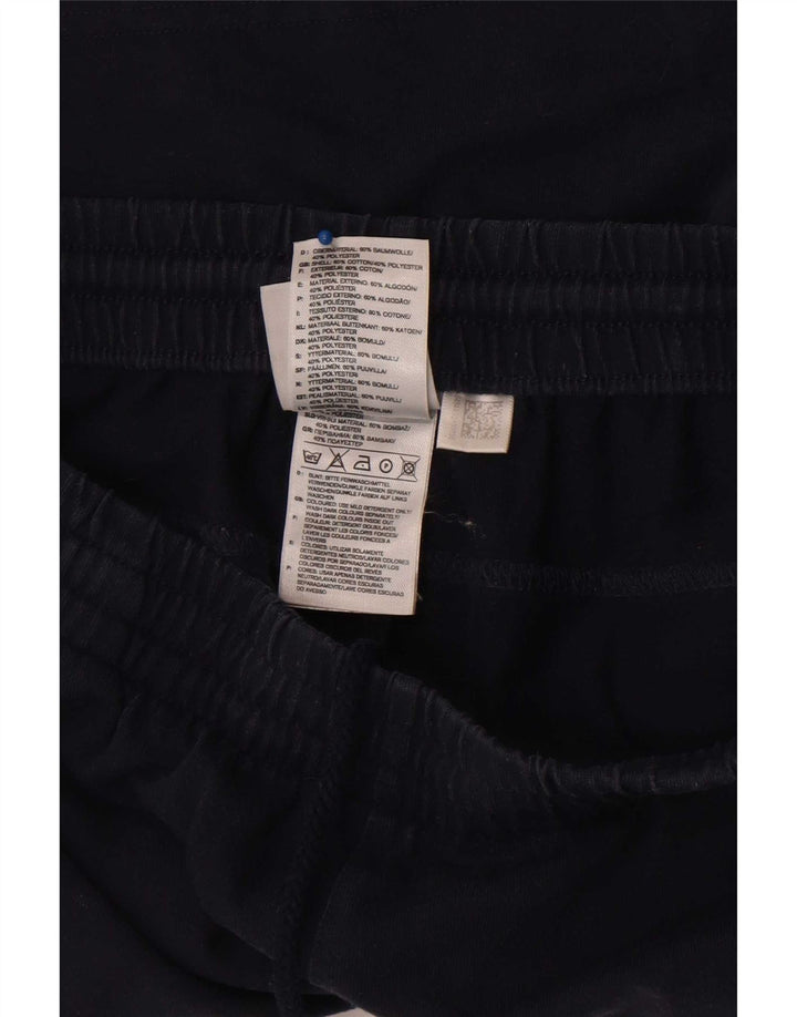 Adidas Short de sport pour homme en coton bleu marine moyen