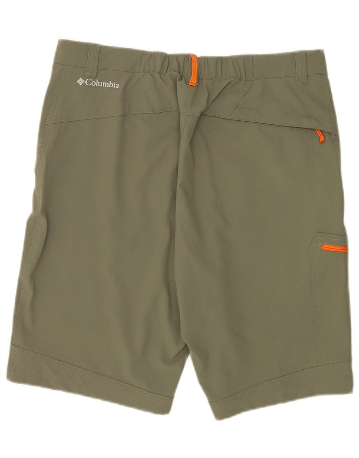 Columbia Short Cargo Omni-Shield W34 Homme Kaki Large Polyester