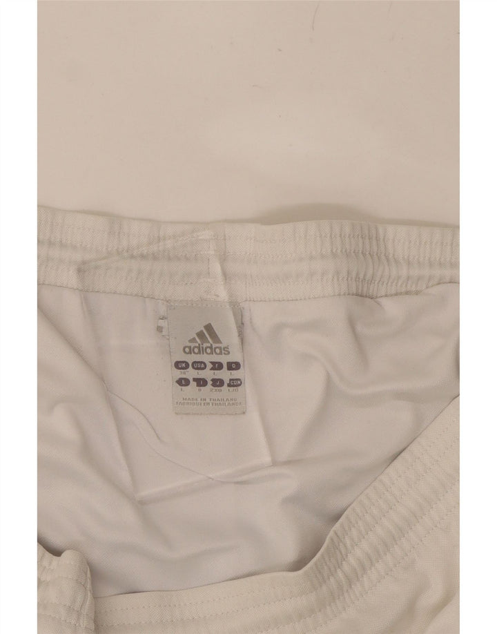 ADIDAS Mens Climalite Sport Shorts XL  White Vintage Adidas and Second-Hand Adidas from Messina Hembry 
