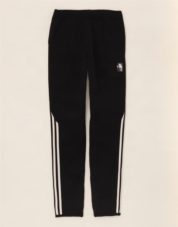 Adidas Pantalon de survêtement pour femme UK 8 Small Noir Polyester