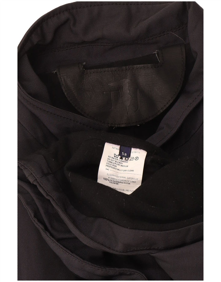 Trussardi Veste Utility Homme IT 58 4XL Bleu Marine Polyester