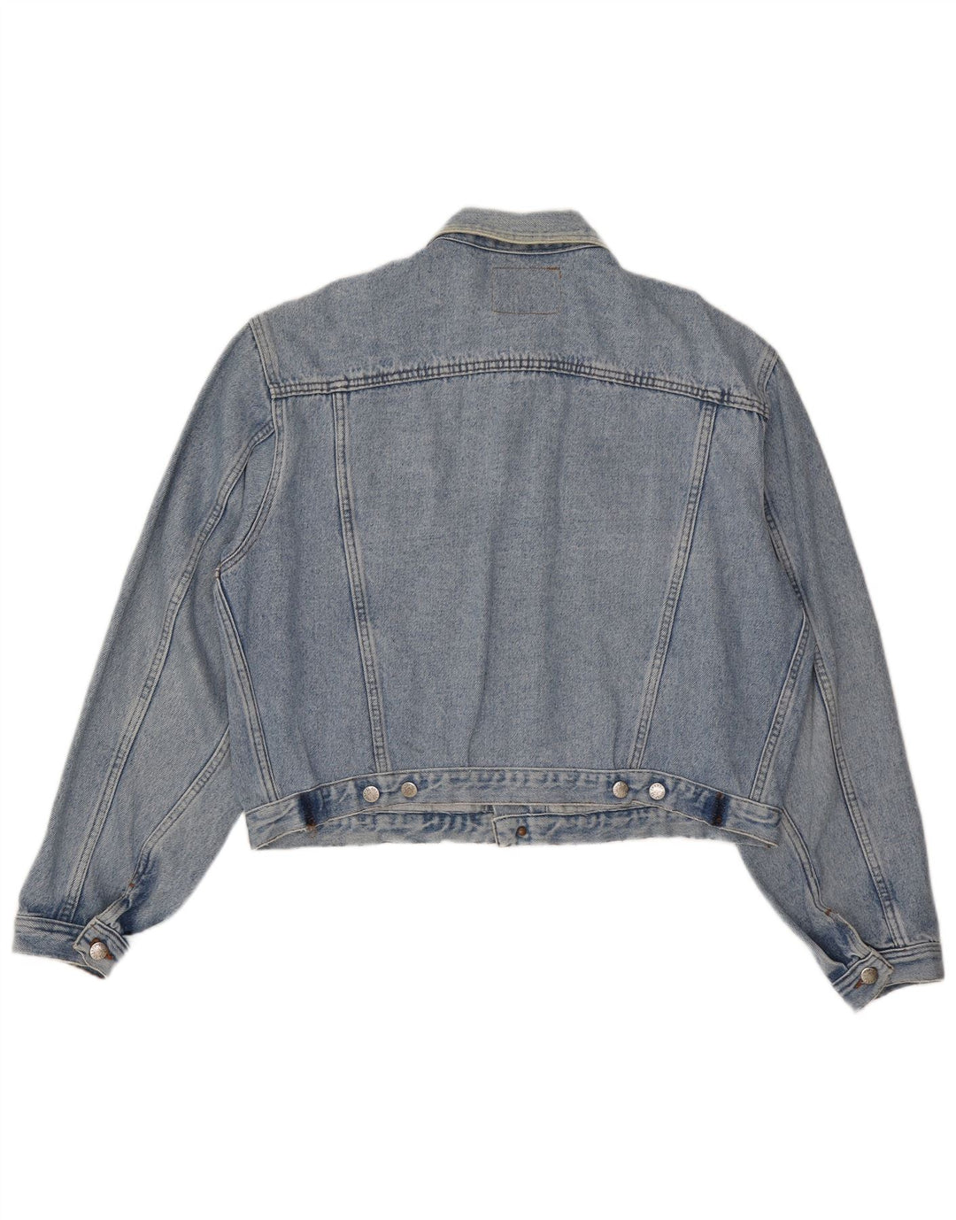 El Charro Veste en jean surdimensionnée pour femme UK 18 XL Bleu Coton