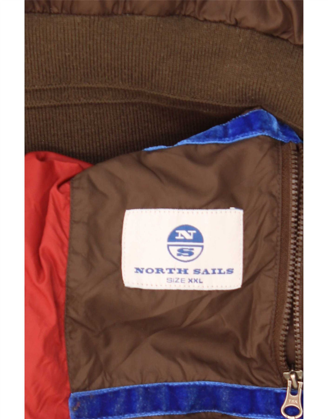 North Sails Veste matelassée homme UK 44 2XL Marron Polyamide