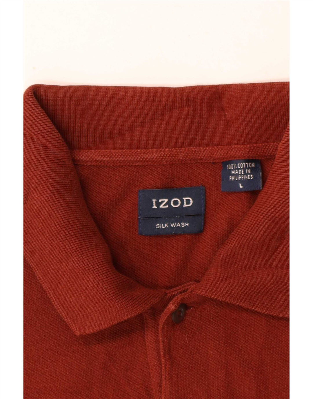 Izod Polo Homme Grand Coton Marron