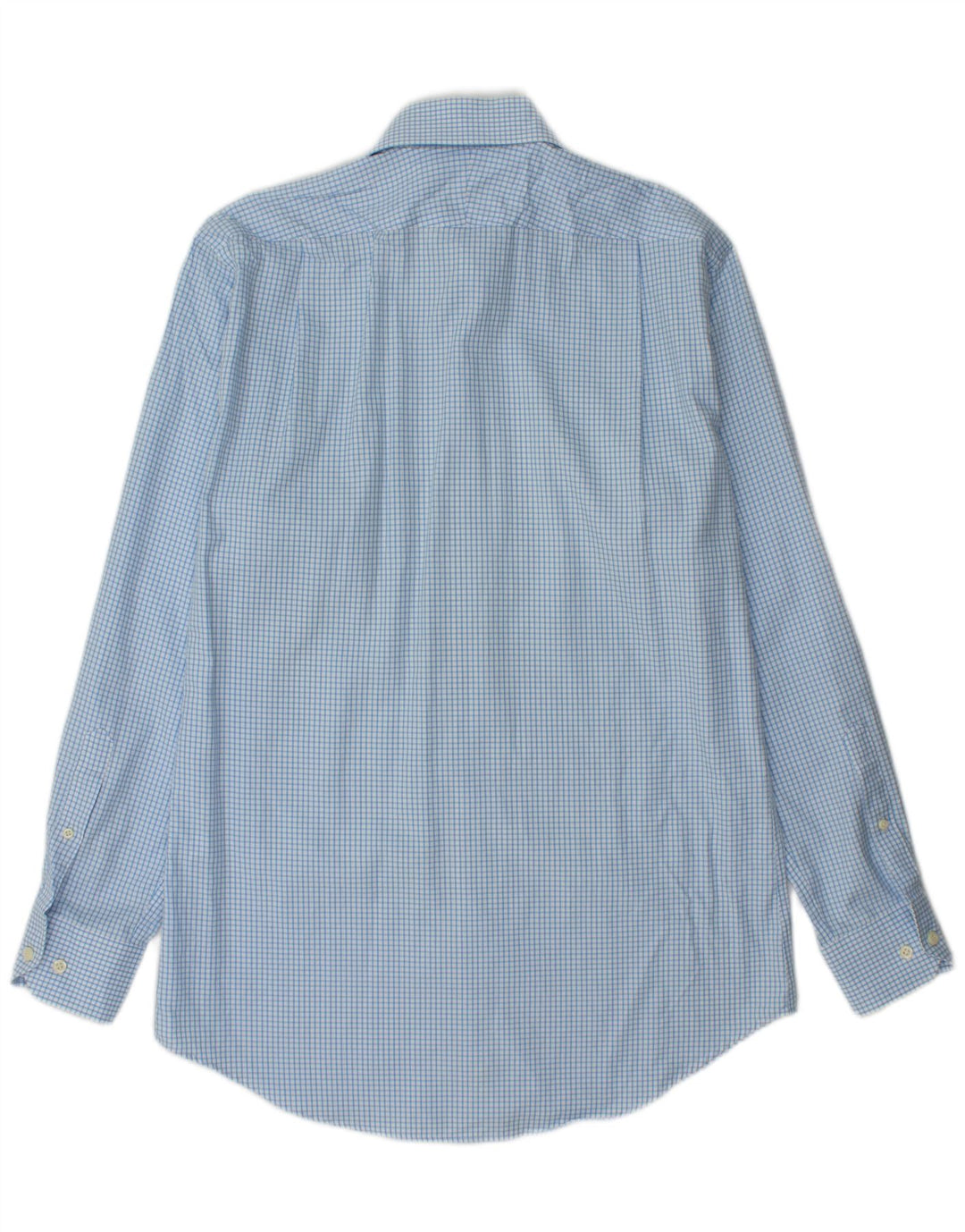PETER MILLAR Chemise longue homme taille 15 5 coton vichy bleu moyen