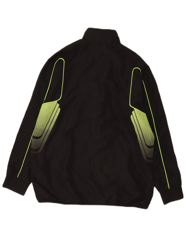Adidas Veste de survêtement graphique pour garçon 13-14 ans Grand Noir Polyester