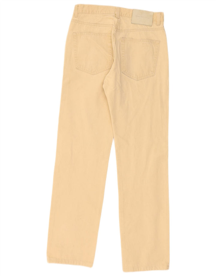 Calvin Klein Jean droit homme W30 L30 coton beige
