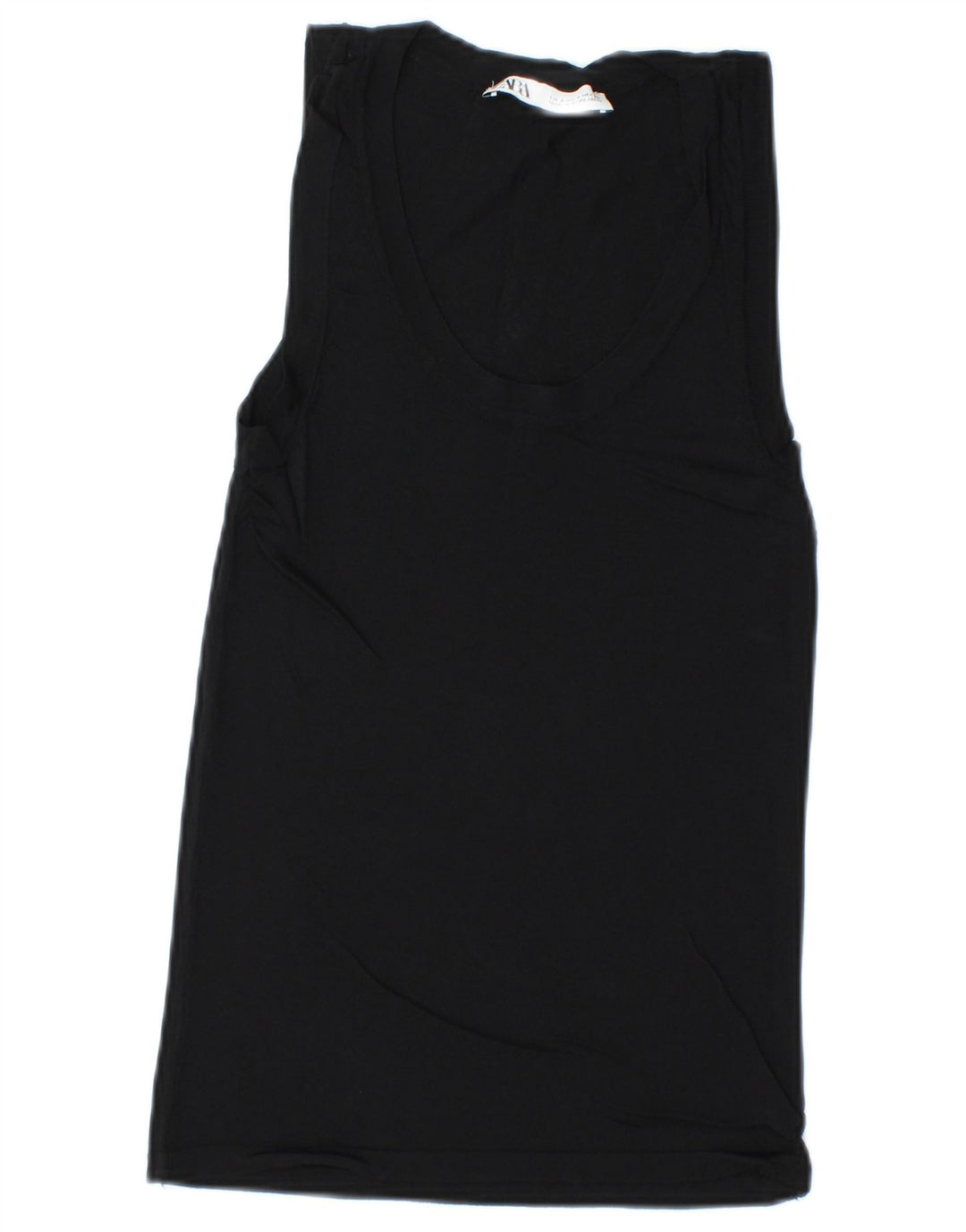 Zara Femme Débardeur UK 8 Petit Noir