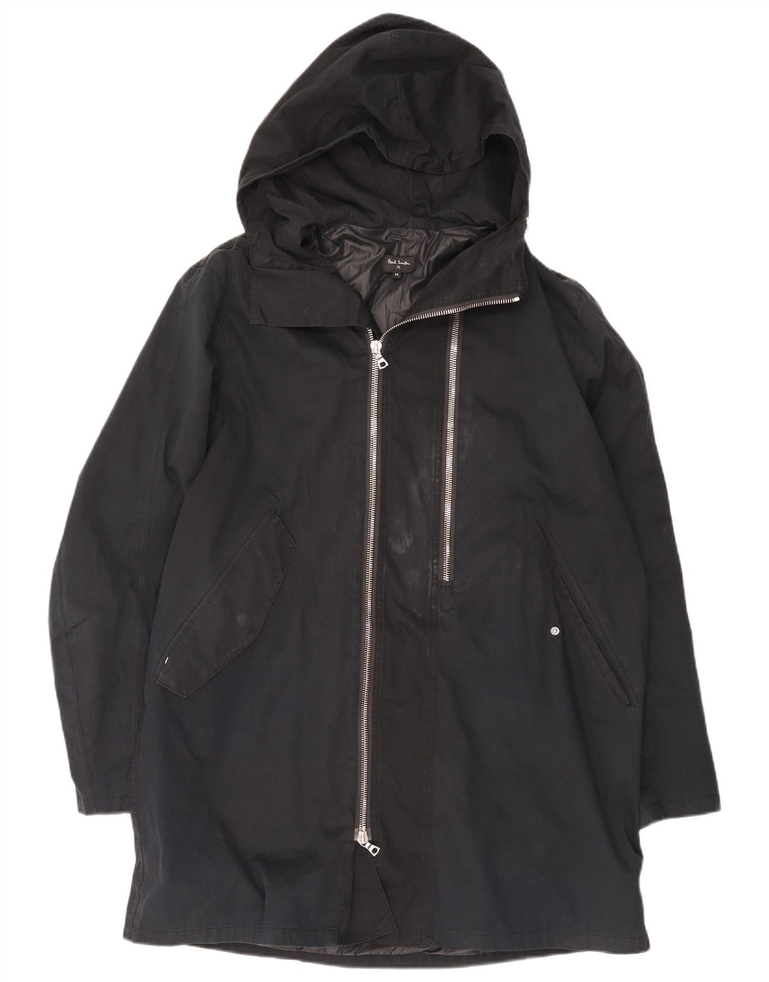 Paul Smith Manteau imperméable à capuche pour homme UK 38 Medium Noir