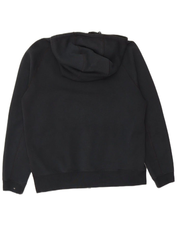 Nike Sweat à capuche zippé pour homme en coton noir moyen