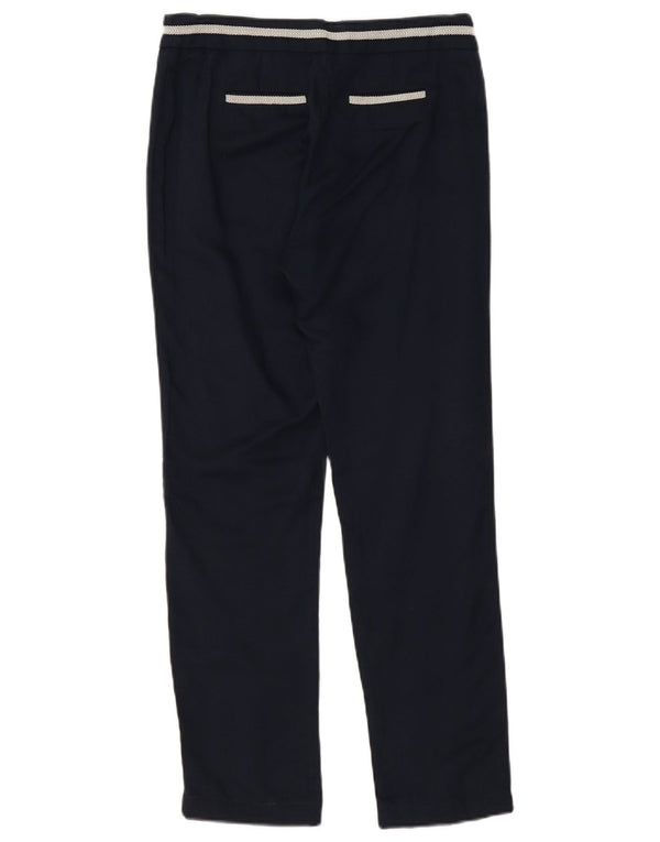 Naf Pantalon Chino Slim Femme EU 36 Small W30 L28 Bleu Marine