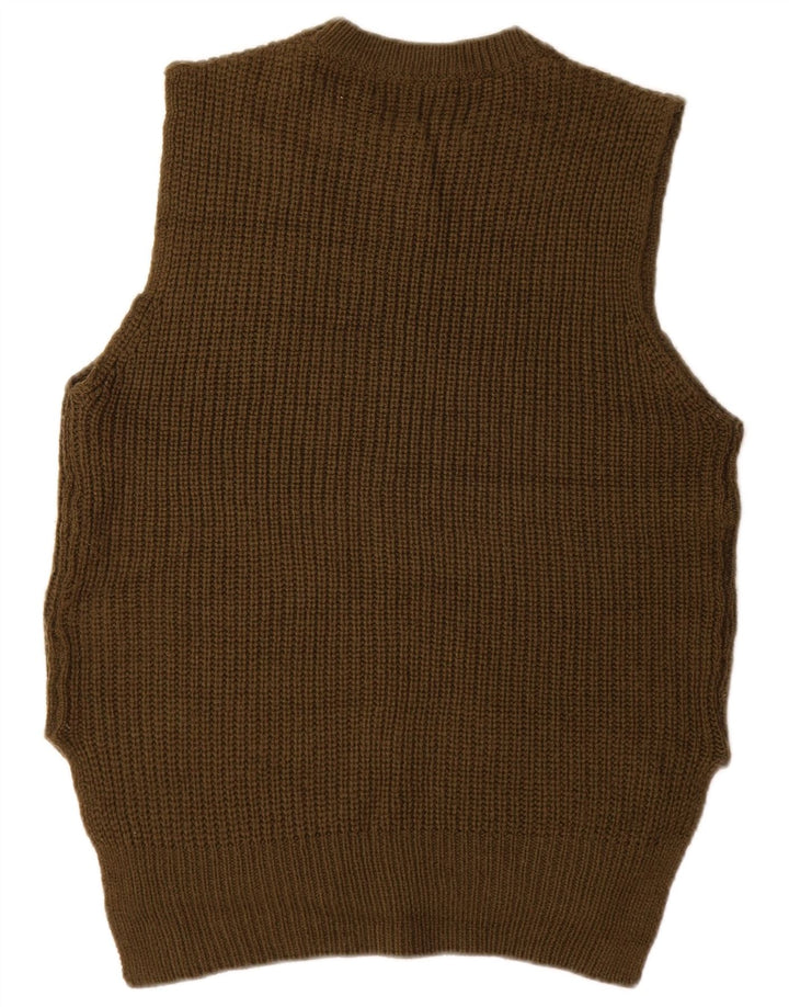 Marks & Spencer Débardeur pour femme UK 12 Medium Kaki Acrylique
