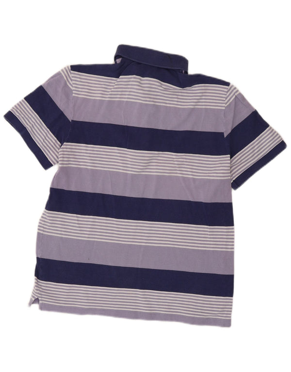 Lacoste Polo Homme Taille 4 Rayé Violet Moyen
