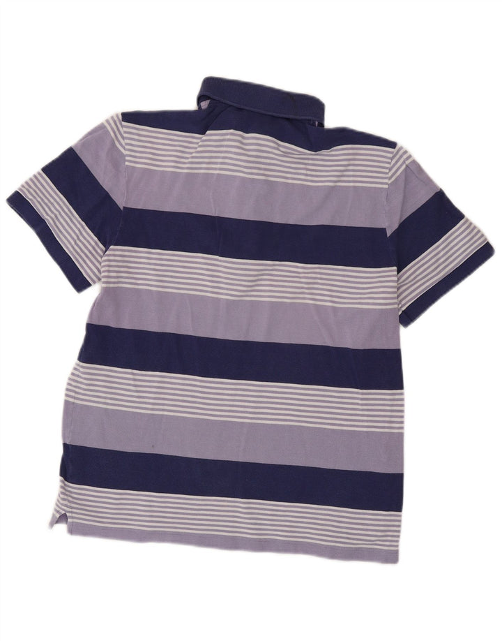 Lacoste Polo Homme Taille 4 Rayé Violet Moyen