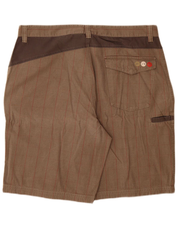 Nike Short cargo XL W38 en coton à carreaux gris pour homme