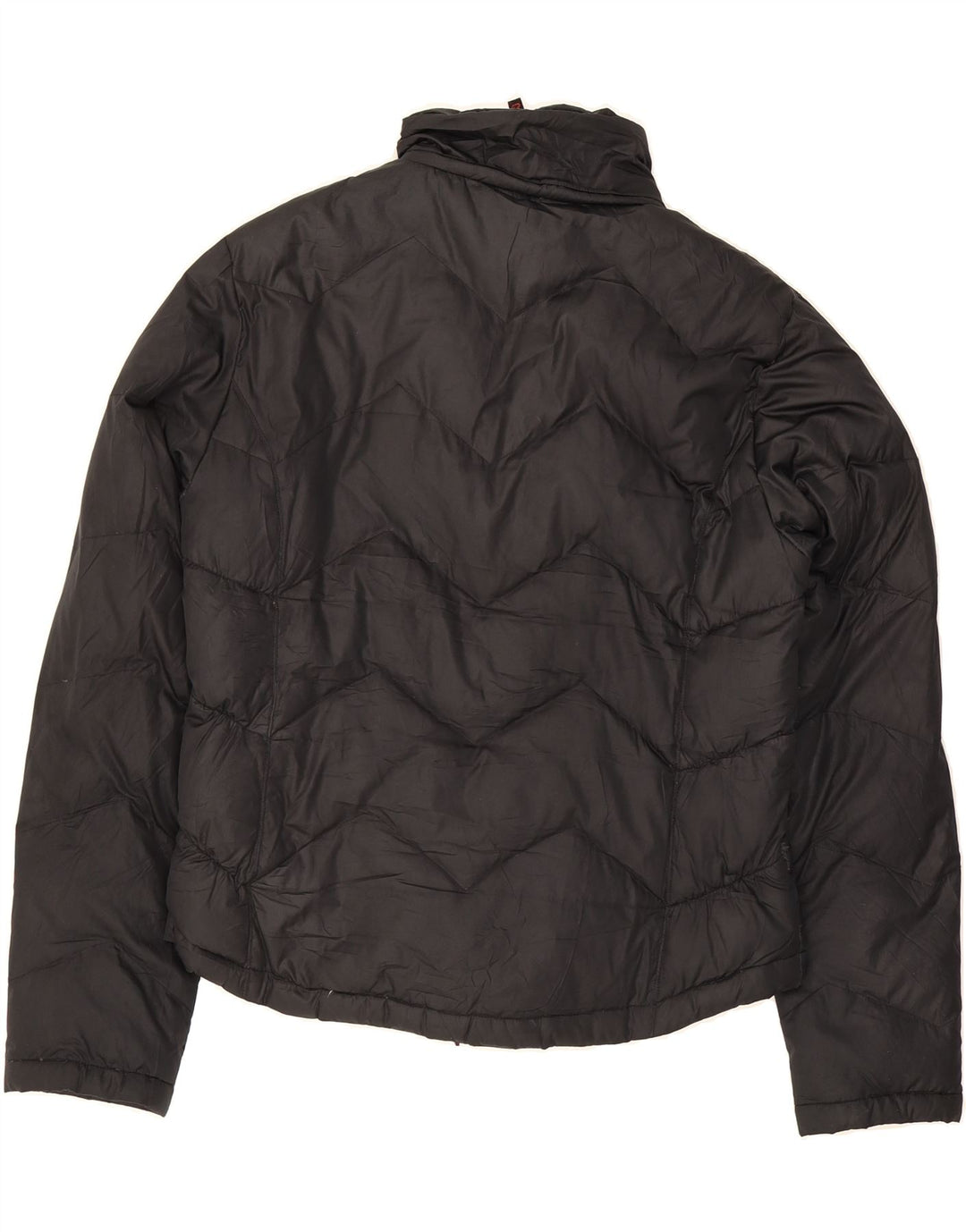 VINTAGE Womens Padded Jacket UK 18 XL Black Polyester Vintage Vintage and Second-Hand Vintage from Messina Hembry 