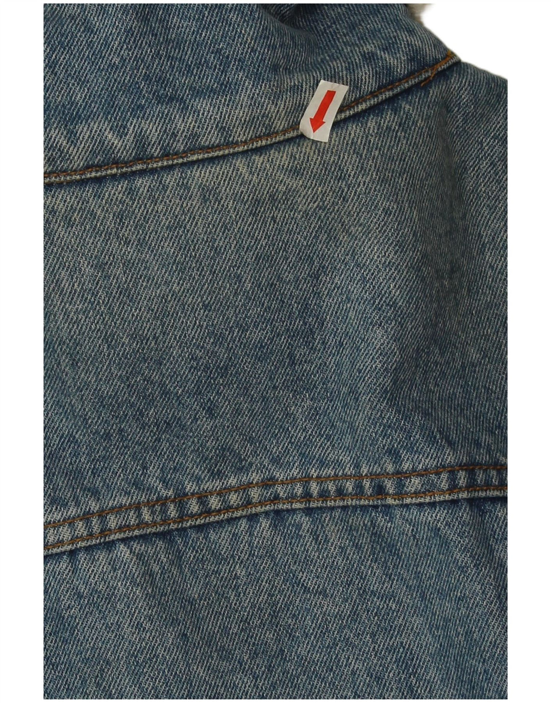Carrera Veste en Jean Sherpa Homme UK 38 Bleu Moyen Polyester