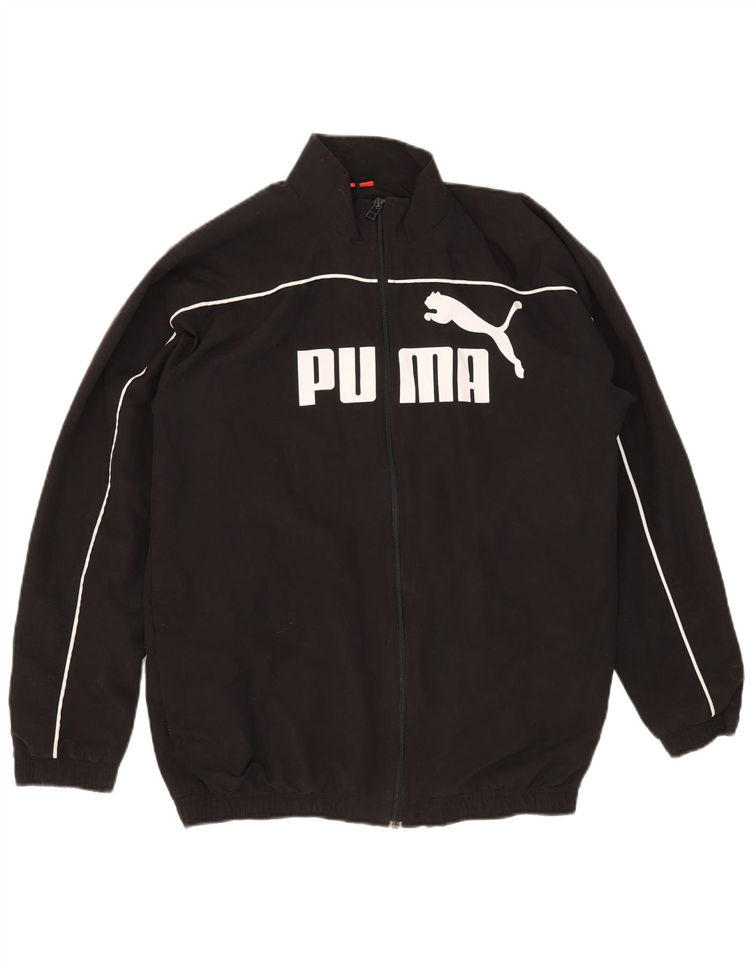 Puma Veste de survêtement graphique garçon 15-16 ans Noir Polyester