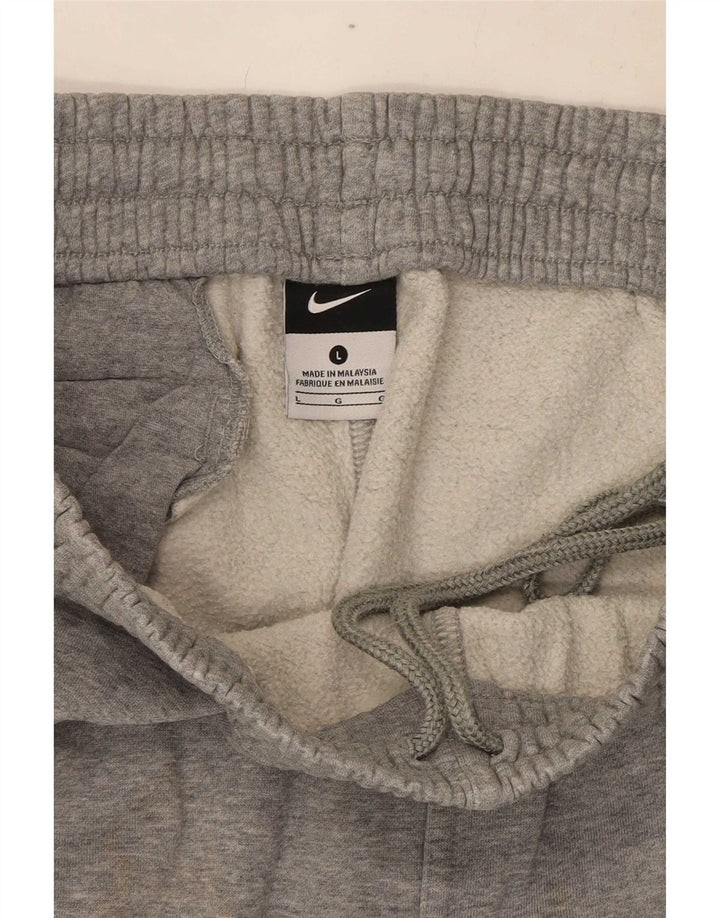 Nike Pantalon de survêtement cargo pour homme en coton moucheté gris Taille L