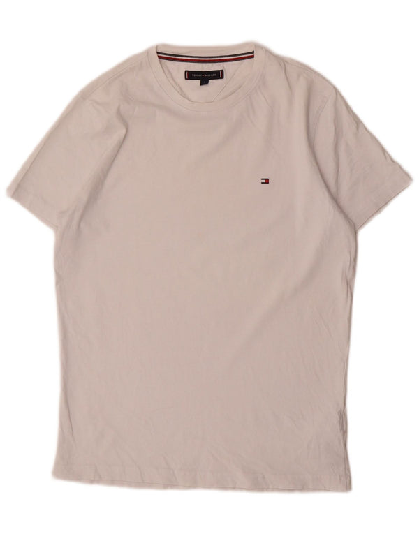 Tommy Hilfiger T-Shirt Homme Petit Blanc Coton