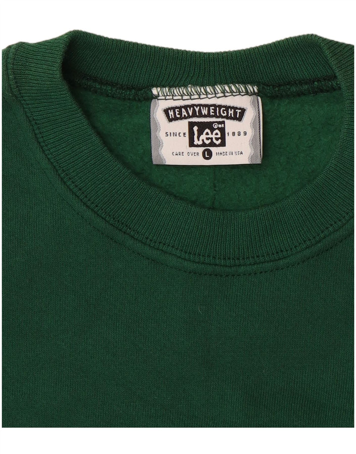 LEE Sweat-Shirt Garçon 11-12 Ans Grand Vert Coton