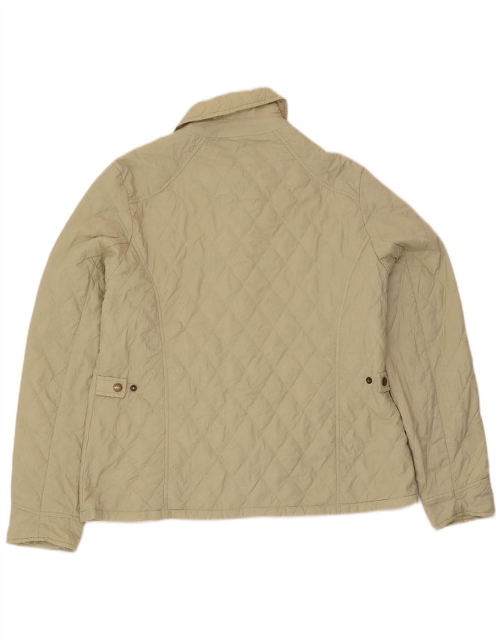 Barbour Veste matelassée pour femme UK 18 XL Kaki Polyamide