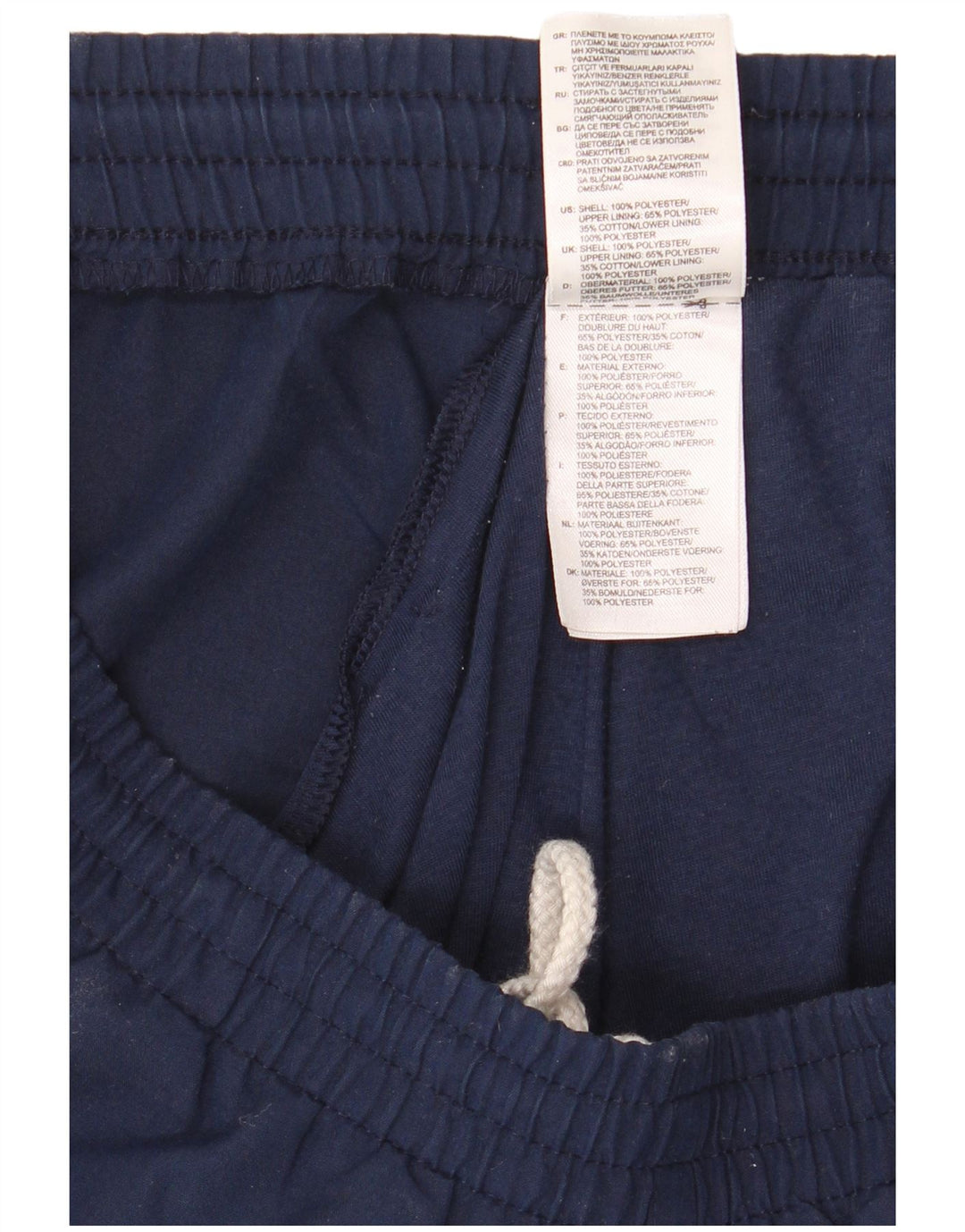 Adidas Pantalon de survêtement pour homme Pantalon de jogging Large Bleu marine Polyester
