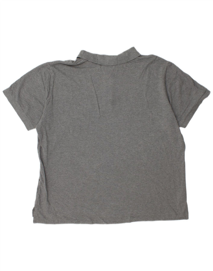 EDDIE BAUER Polo Homme 2XL Gris Coton