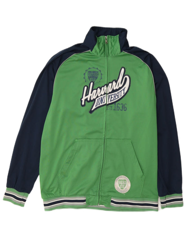 Champion Veste de survêtement Harvard University pour garçon 13-14 ans XL Vert