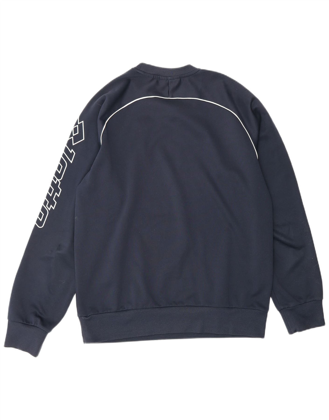 LOTTO Sweat-Shirt Graphique Homme Bleu Marine Moyen