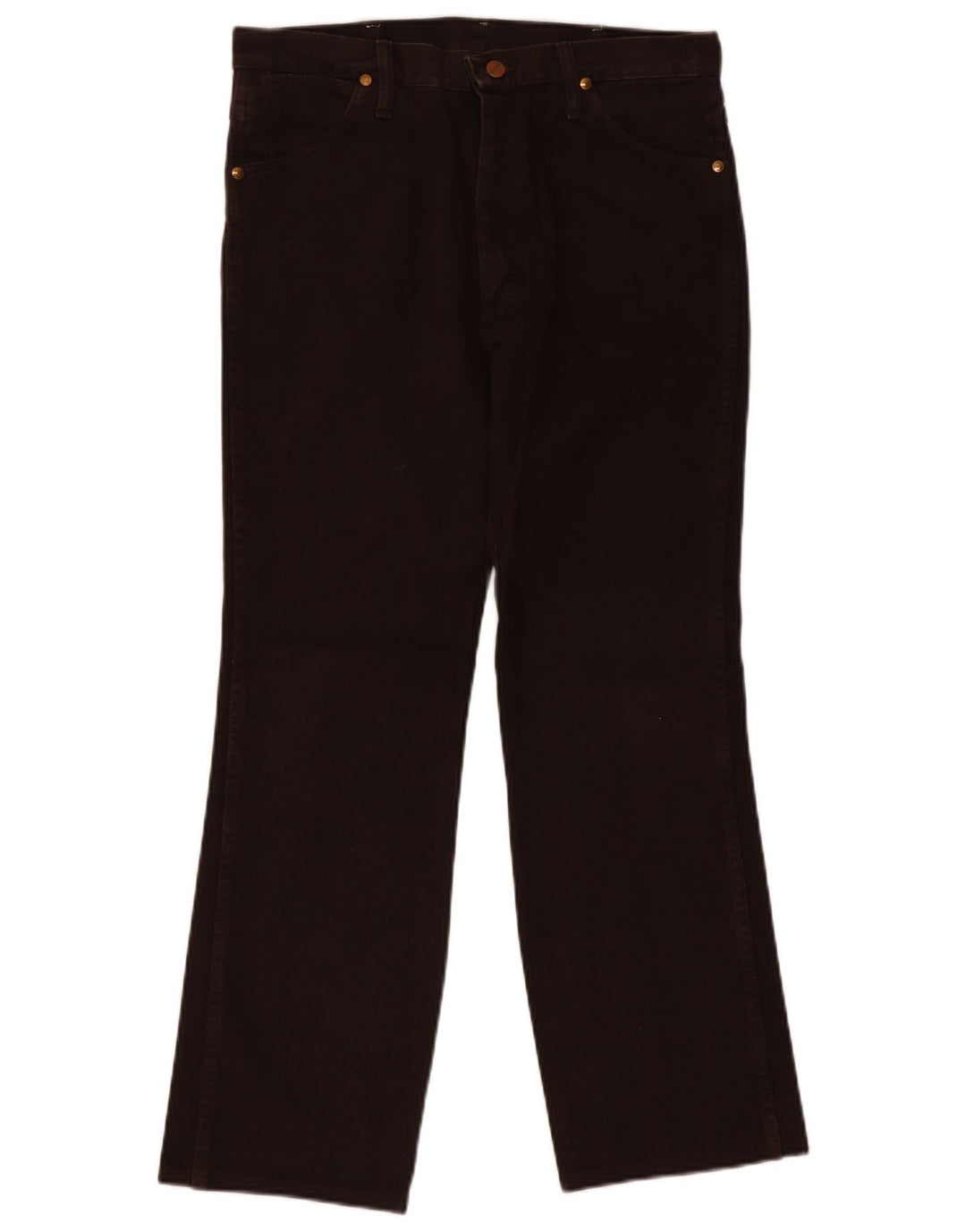 Wrangler Jean droit homme W32 L28 marron coton