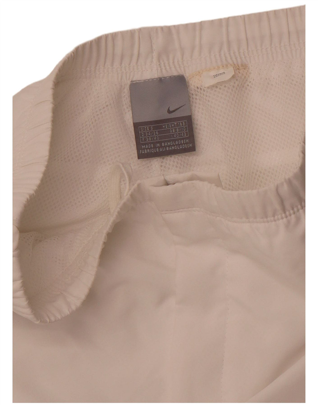 NIKE Pantalon de survêtement Capri pour femme UK 8/10 Petit Blanc Sports