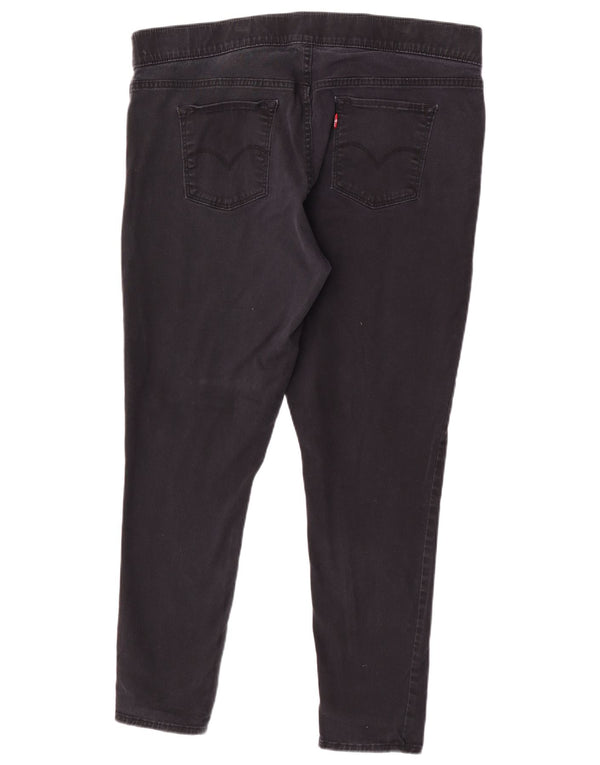 Levi's Pantalon skinny décontracté pour femme US 20 2XL W40 L28 Coton noir