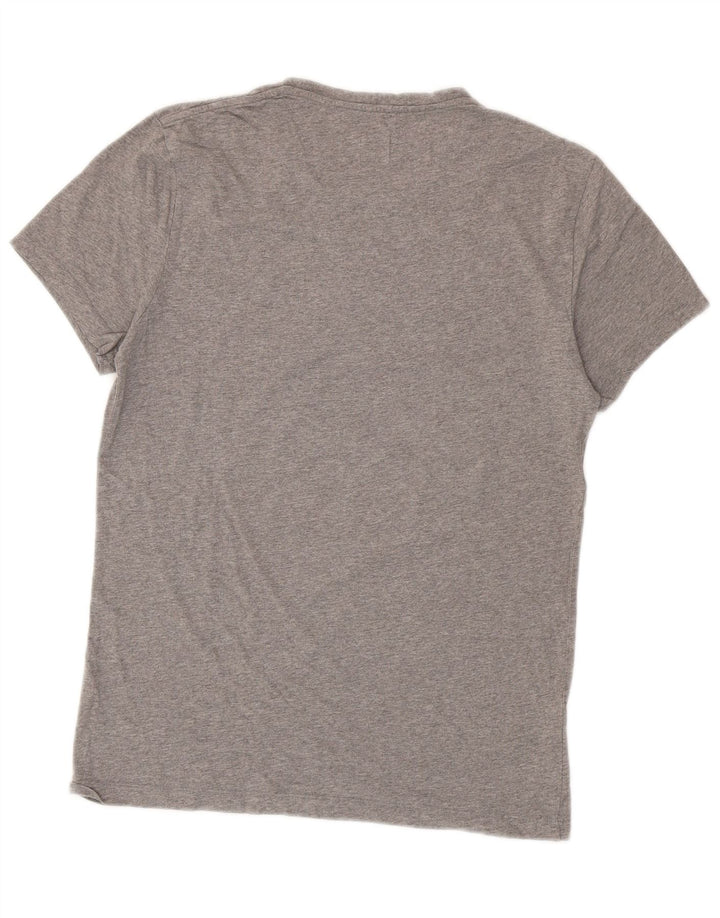 JACK WILLS T-Shirt Graphique Homme Petit Gris Coton