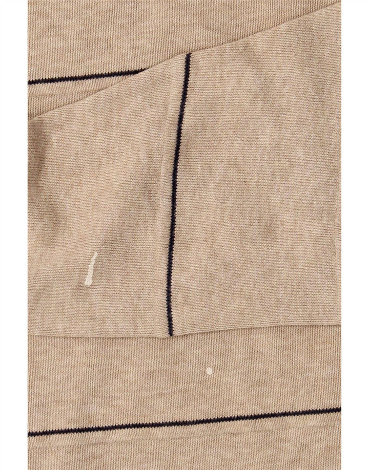 Marks & Spencer Pull Col Ras du Cou Blue Harbor Homme Beige Moyen