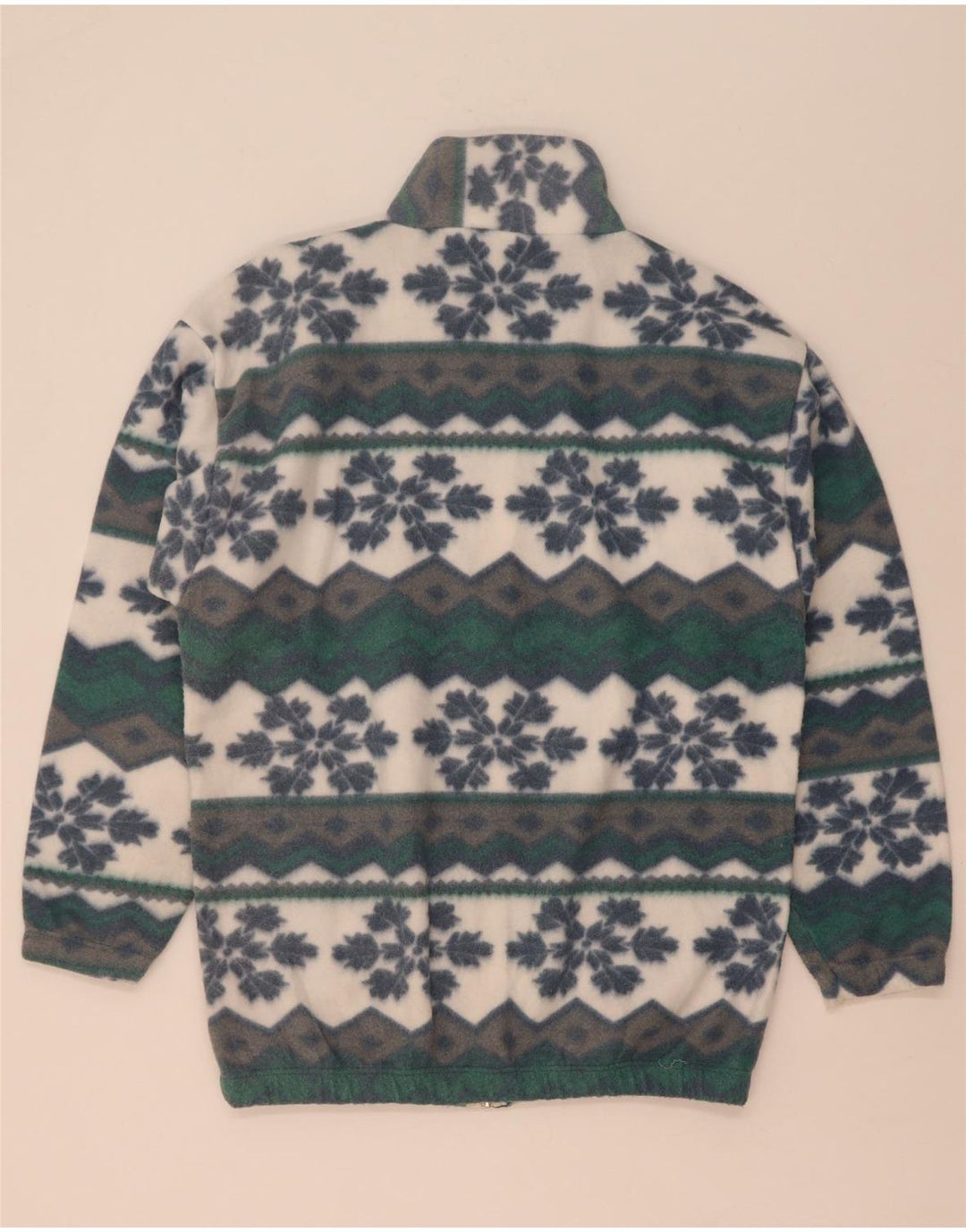 Veste polaire homme vintage UK 38 Medium multicolore Fair Isle