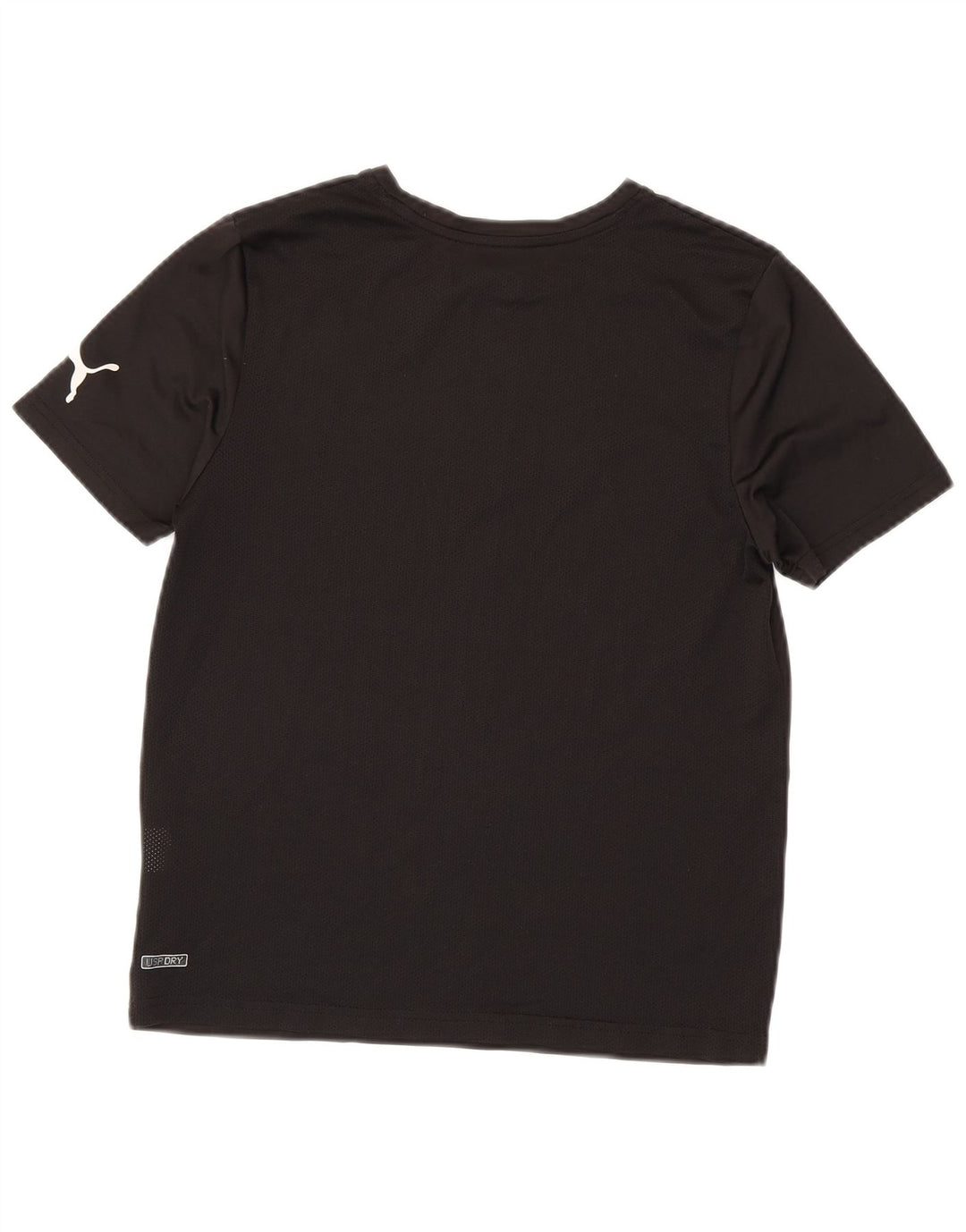Puma T-shirt graphique pour femme UK 12 Noir moyen