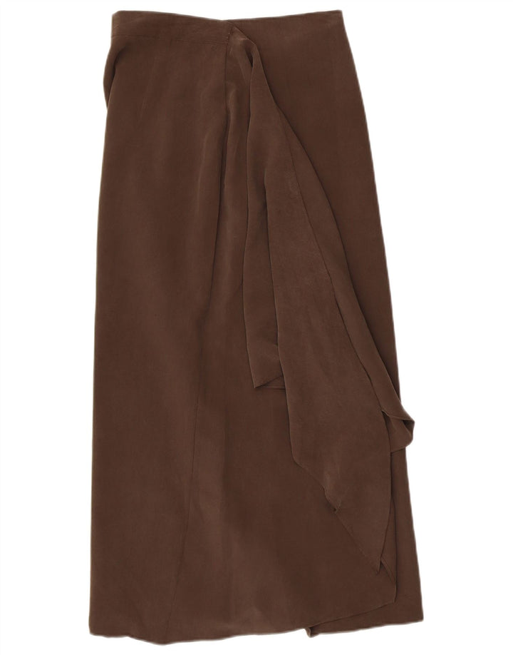 jupe portefeuille femme vintage W28 Gris moyen