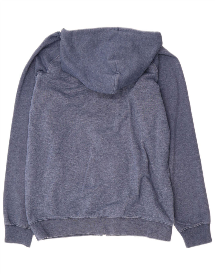 Quiksilver Pull à Capuche Zippé Homme Bleu Moyen Coton