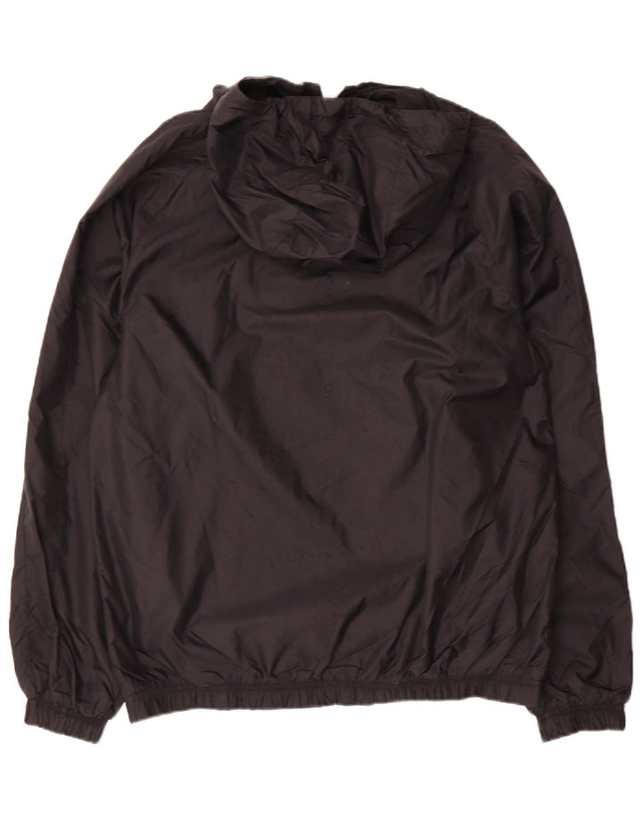 Nike Veste bomber à capuche pour homme UK 36 Petit Noir Polyester