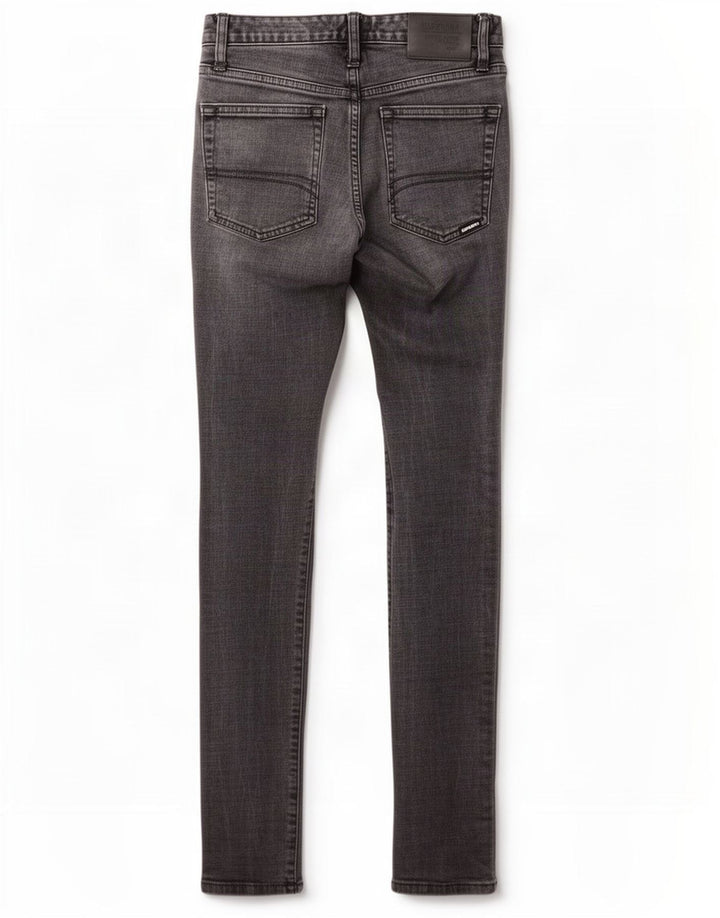 Superdry Jean Skinny Femme W28 L34 Gris