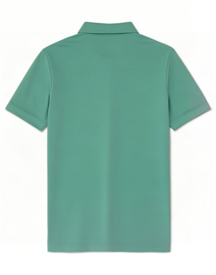 Adidas Polo Homme Grand Polyester Rayé Turquoise