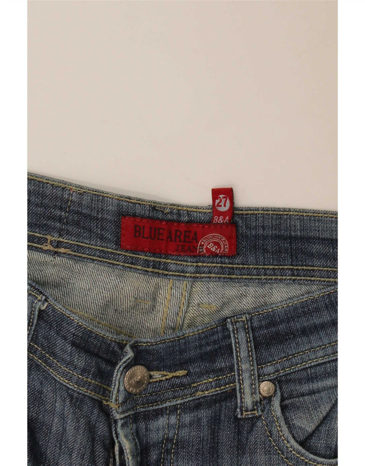 Jean Bootcut Femme Vintage W27 L31 Bleu