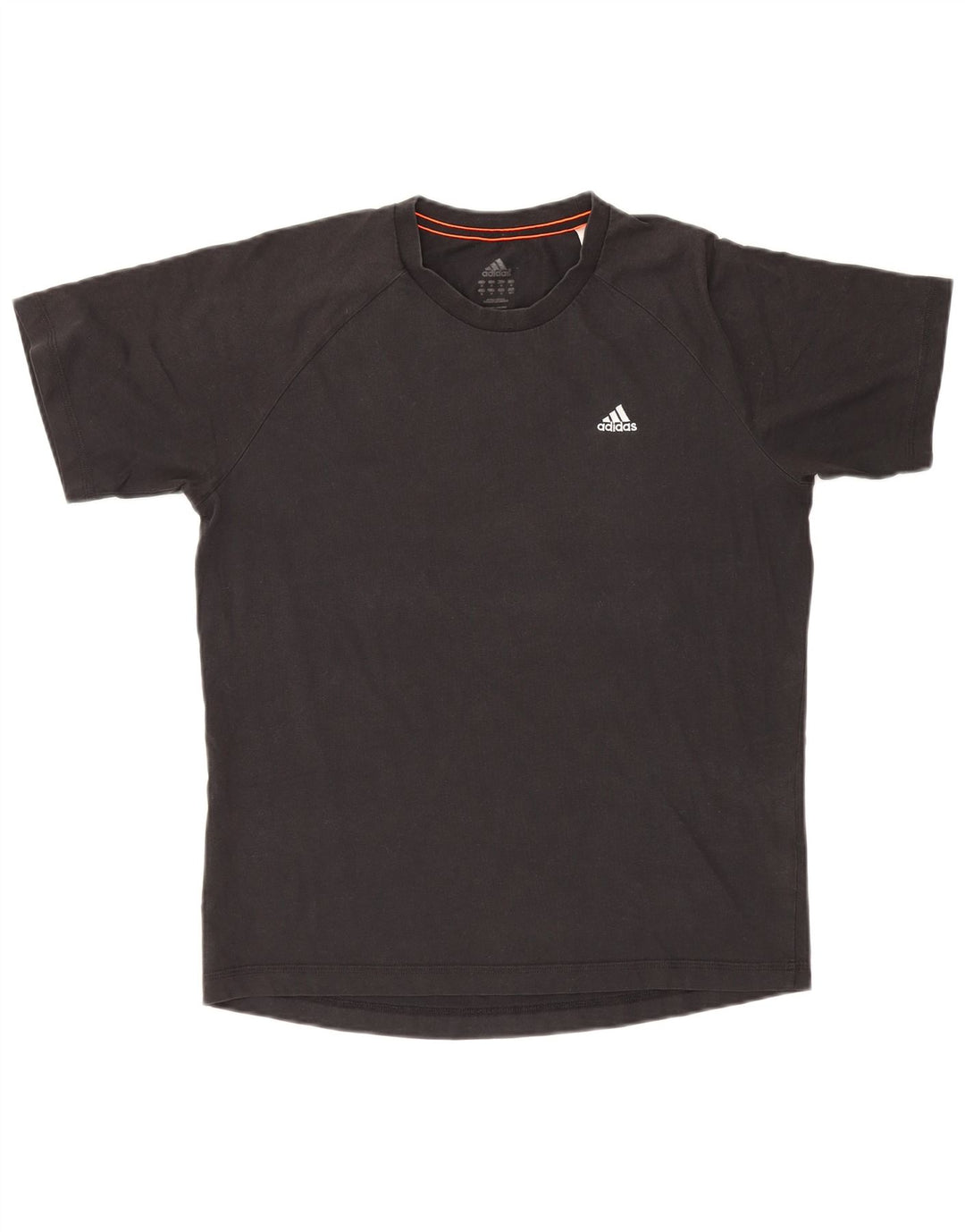 Adidas Hommes Climalite T-Shirt Haut Noir Moyen Coton