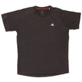 Adidas Hommes Climalite T-Shirt Haut Noir Moyen Coton