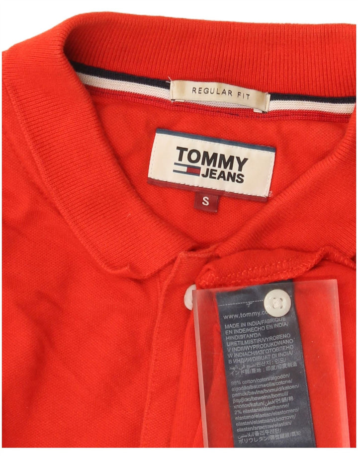 Tommy Hilfiger Polo Regular Fit Homme Petit Rouge Coton