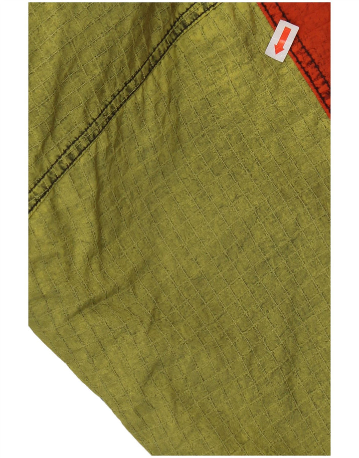 combinaison de ski à capuche vintage pour homme IT 52 Grand bleu colourblock polyamide