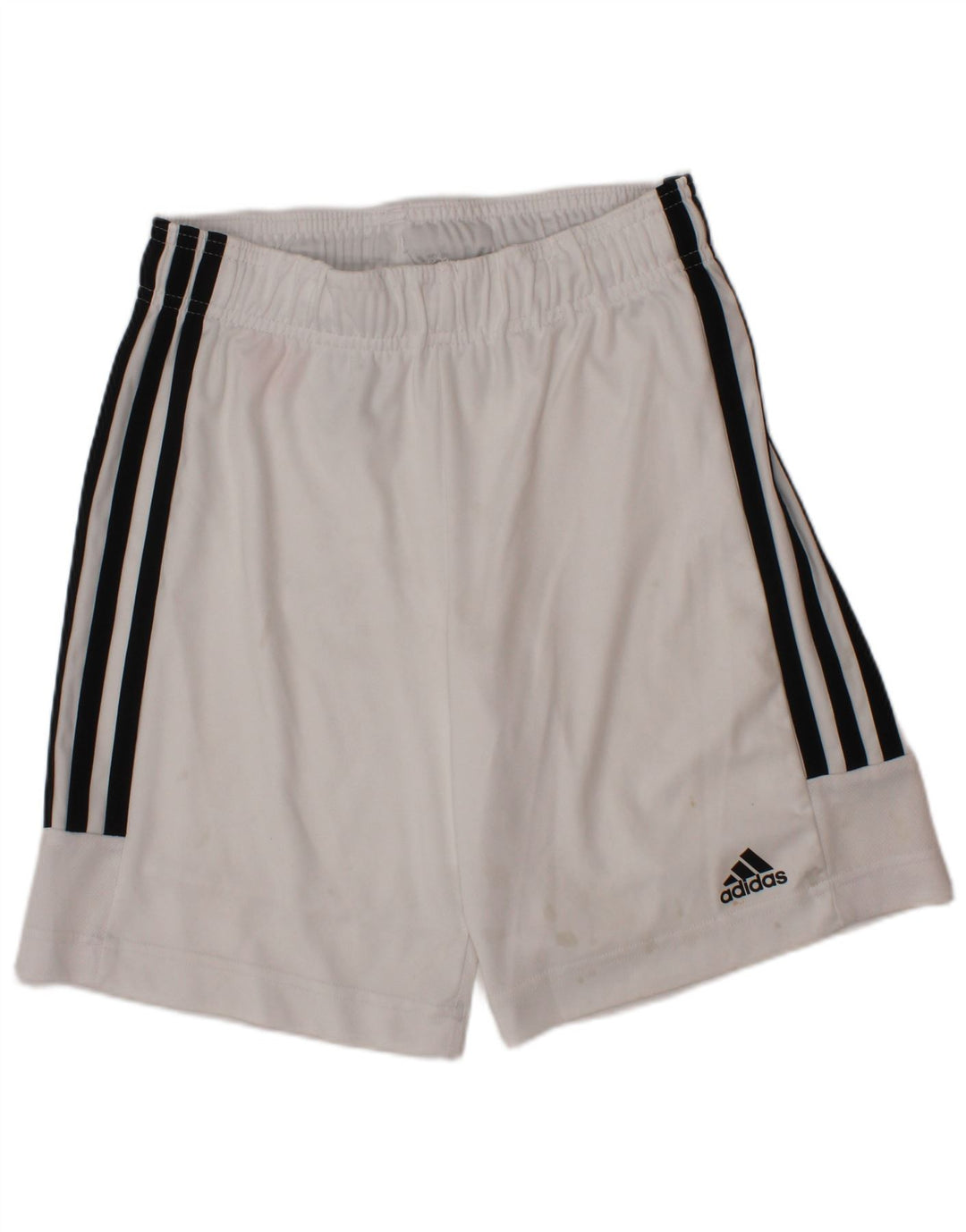 Adidas Short de Sport Aeroready Garçon 9-10 Ans Blanc Polyester